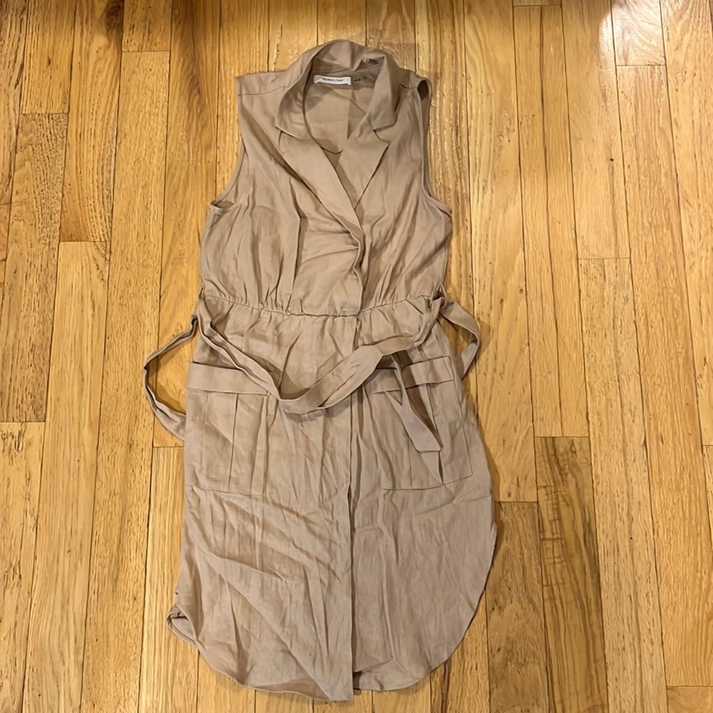 Mustard Seed Dress with Tie Belt, Size M